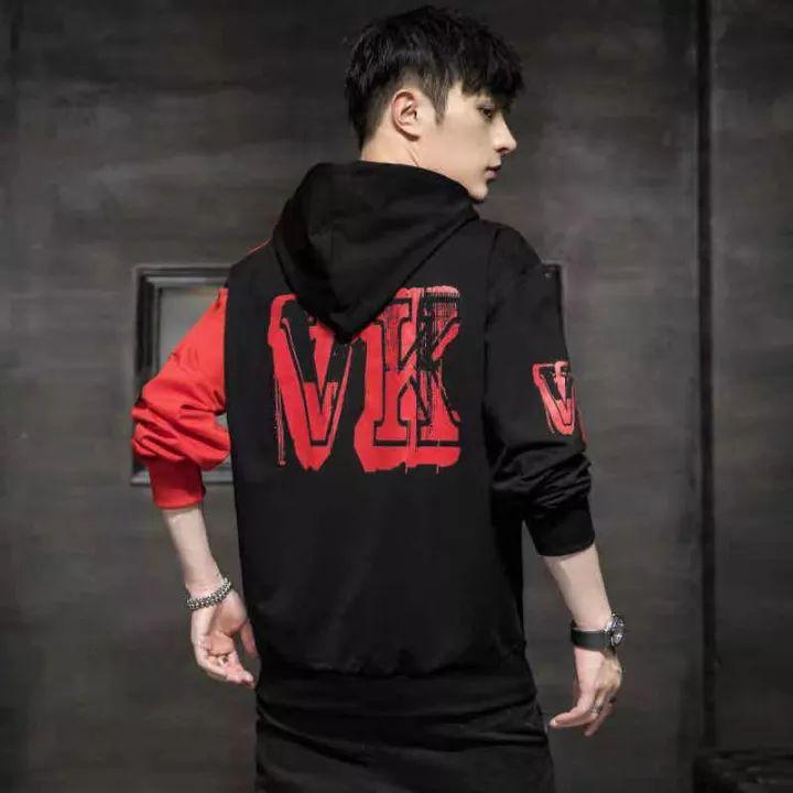 Fleece Colourblocked Full Sleeves Men's Hoodies